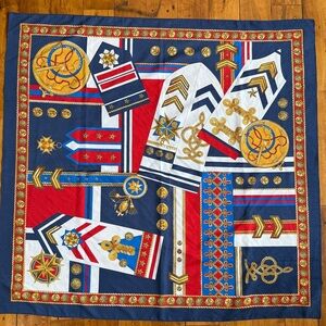 Patriotic Symphony Scarf vintage Bold Colors